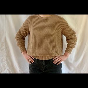 AMERICAN APPAREL Women’s Brown Knit Sweater